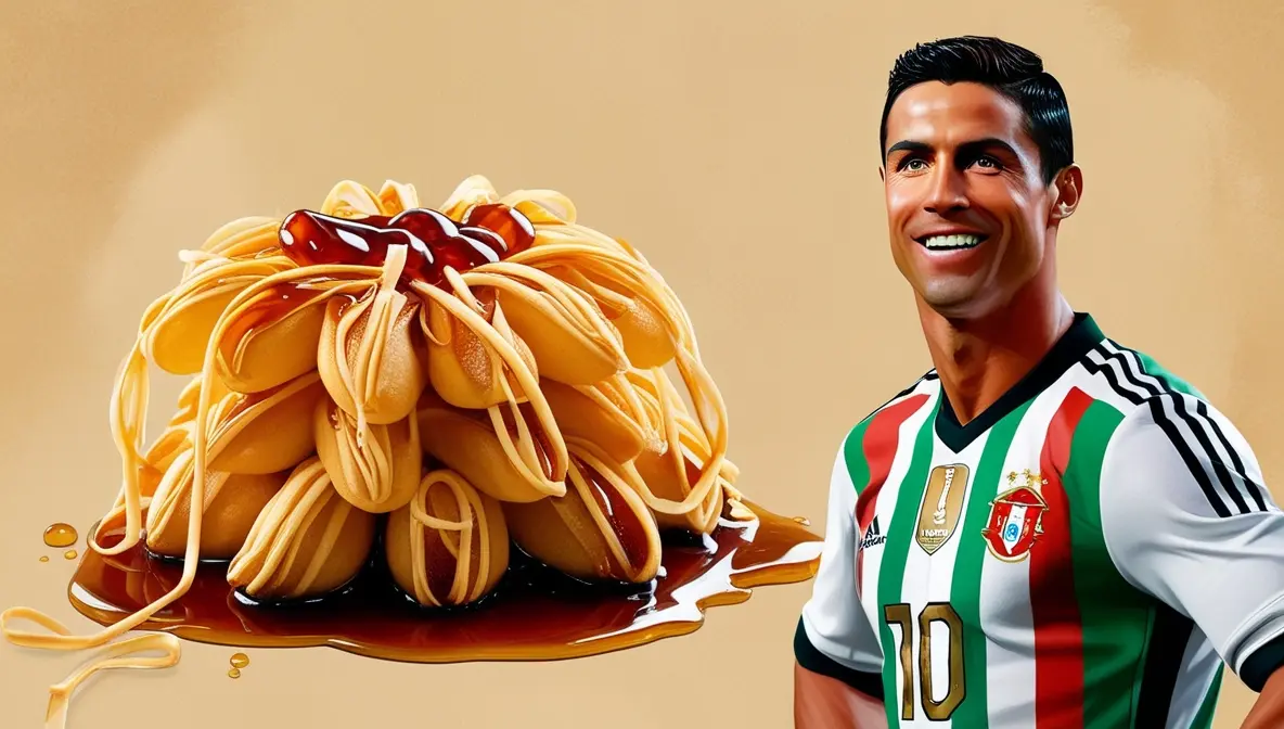 الكنافة وكرستيانو رونالدو